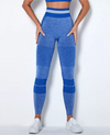 Leggins franjas azul