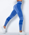 Leggins franjas azul